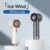 디지털 디스플레이가 있는 컴팩트 5단 USB 충전식 휴대용 선풍기 – 조용하고 강력한 미니 선풍기, 3000mAh 배터리, Type-C, 끈 포함 – 야외, 가정용 및 선물용으로 완벽, 휴대용 선풍기