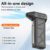 휴대용 터보 블로워 팬 – USB 충전식, 130000 RPM 고속 터빈, 자동차 건조, 청소, 캠핑, 야외 바베큐 점화용으로 설계된 소형 및 경량 디자인 – 모든 것을 하나로, 강력한 구조, 낙하에 강하고 먼지, 방수, 캠핑 용품 | 현대적인 미적 감각 | 내구성 있는 구조, 휴대용 팬