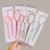 2개 세트 헤어 트위스트 스타일링 헤어 클립 번 메이커 셰이퍼 브레이드 도구 여성용 헤어 액세서리