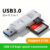 미니 고속 2 In 1 멀티 카드 리더기 USB 3.0 마이크로 SD TF 카드 메모리 플래시 드라이브 어댑터