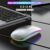 충전식 LED 백라이트 무선 마우스, 초박형 2.4G/5.2 듀얼 모드 무음 휴대용 USB 광학 게임 마우스, 노트북/데스크탑/태블릿과 호환, 양손 사용 가능 디자인, 500mAh 배터리, Type-C 충전, 충전기 없음, 컴퓨터 액세서리 | 양손 사용 가능 디자인 | Type C 충전 포트, 마우스 액세서리