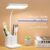1pc JDY 충전식 LED 스탠드 라이트, 폴리시드 피니시, 조절 가능한 조명 데스크 램프, USB 충전, 5V, 테이블 탑 마운트, 읽기, 음악 스탠드, 침실, 가정용