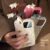 귀여운 3D 누워 있는 고양이 휴대폰 케이스는 Iphone 16에 적합하고, Apple 15 Pro Max의 경우 심플한 물방울 무늬 디자인으로, Iphone 13과 14의 경우 부드럽고 만화 같은 디자인으로, 수제 및 낙하 방지 기능이 있습니다.