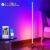 1pc 스마트 LED 바닥 램프, RGB 음악 분위기 램프 앱 제어, 무선, USB 전원, 다색 코너 스탠딩 램프, 발레장, 게임 룸, 가족 파티, 축제, 거실 장식 – 방수 없음, 배터리 없음, USB 포트 있음