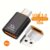 2-Pack 10A 2-in-1 USB 3.0 OTG C 어댑터 세트, Type C to USB 3.0 수-암 변환기, 충전 및 데이터 전송, Xiaomi, Samsung 노트북, Apple Watch, 스마트 기기, AirPods, 자동차 사용과 호환