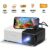 3 Aspect Ratio, 20 ANSI 루멘 밝기, 버튼 제어, 3D 준비, 유선 스크린 공유, 스마트폰/태블릿/USB/AV/SD 카드와 호환 – 유럽 표준 플러그, ANSI Z87