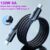 120W 6A 타입 C – 타입 C/USB – 타입 C 초고속 충전 케이블, 삼성 S23 S22 S21용, 샤오미 12Pro K50 K60용, 레드미, 화웨이 P40 P60용, 안드로이드 OPPO 폰 충전기 USB C 코드, 맥북 프로용, 아이패드 프로 데이터 USB C 타입-C 전송 코드