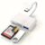 USB C에서 SD 메모리 카드 리더로, 3-in-1, 핫 스왑 가능, 사용하기 쉽고 배터리 없이, iPhone 15 Pro, iPad, Mac, MacBook, Android, PC 및 SD 카드용 액세서리와 호환 가능