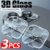 3pcs JORYACK 강화유리 카메라 렌즈 보호 필름, for iPhone 11/12/13/14/15/16 Pro Max, 14/15/16 Plus, 13/12 Mini용 풀 커버 9H 3D 필름, 휴대폰 렌즈 보호 필름