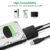 SATA에서 USB 3.0으로 변환하는 어댑터 케이블 외부 하드 드라이브 어댑터 지원 6.35cm 8.89cm SSD HDD 데이터 전송, UASP 지원