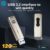 HP 32GB/64GB/128GB/256GB 금속 USB3.2 플래시 드라이브, 120MB/S 고속 메모리 스틱, 푸시-풀 인터페이스로 휴대가 간편, PC 및 자동차용