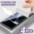 삼성 갤럭시 S25 울트라 S24 FE S23 S22 S21 S20 울트라 플러스 FE 노트 20 울트라 10 플러스용 4팩 TPU 스크린 보호 필름 – 전체 커버리지, 부드러운 수용성 필름, 터치 감지, 거울 마감, 열가소성 폴리우레탄 보호 피부