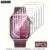 Apple Watch 38/40/41/42/44/45/49/46mm Ultra/Se/10//9/8/7/6/5/4/3/2/1 시리즈용 6개 세트 투명 TPU 하이드로겔 스마트워치 스크린 보호 필름