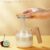 전기 자가 혼합 컵, 400ML 고성능 보로실리케이트 유리 혼합 커피 컵, 6000RPM 모터 속도, 배터리 구동, 5W 등급 전력, 커피/우유/단백질 분말에 적합