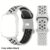 Apple Watch용 통기성 실리콘 스포츠 시계 밴드 | 회색 & 검정 | 38mm-45mm 모델에 적합, iWatch 시리즈 SE/8/7/6/5/4/3/2 | 내구성 있고 가벼운 손목 밴드, 안전한 나비 클라스프, Apple Watch 액세서리