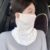 [1pc 방풍 얼굴 커버] 1pc 여름 통기성 태양 보호 얼굴 커버, 방풍 방진 풀 얼굴 목 스카프, 드로스트링 클로저, 폴리에스터 직조, UV 보호, 단색, 조절 가능한 핏으로 5월 축제에 적합합니다.