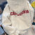 1pc Unisex 커피 컬러 블렌드 후디, “California Heart” 프린트, 캐주얼 스타일, 약간의 스트레치, 니트 소재, 루즈핏, 후드 칼라, 알파벳 패턴, 가을/겨울 아우터웨어 – 29.60% 면, 67.80% 폴리에스테르, 2.60% 엘라스탄