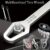 1개 스테인리스 스틸 조절 가능 토크스 렌치 – 3-17mm, 자전거, 주택 개선 및 DIY 프로젝트를 위한 양쪽 끝 다목적 도구, 자전거 정비 도구 | 조절 가능 토크스 렌치 | 내구성 있는 구조, 토크스 렌치