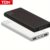 휴대용 충전기 파워 뱅크 10000mAh 울트라 슬림 휴대폰 충전기 USB C 입력 및 2 출력 백업 충전 외부 배터리 팩 아이폰 15/14/13/12/11, 안드로이드 폰 등과 호환 가능