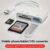 TF 및 SD 카드와 호환되는 고속 데이터 동기화 기능을 갖춘 3-in-1 USB-C 카드 리더